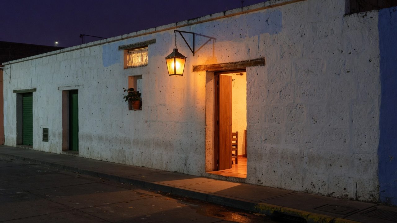 Fachada de Restaurante Jhony en Yanahuara