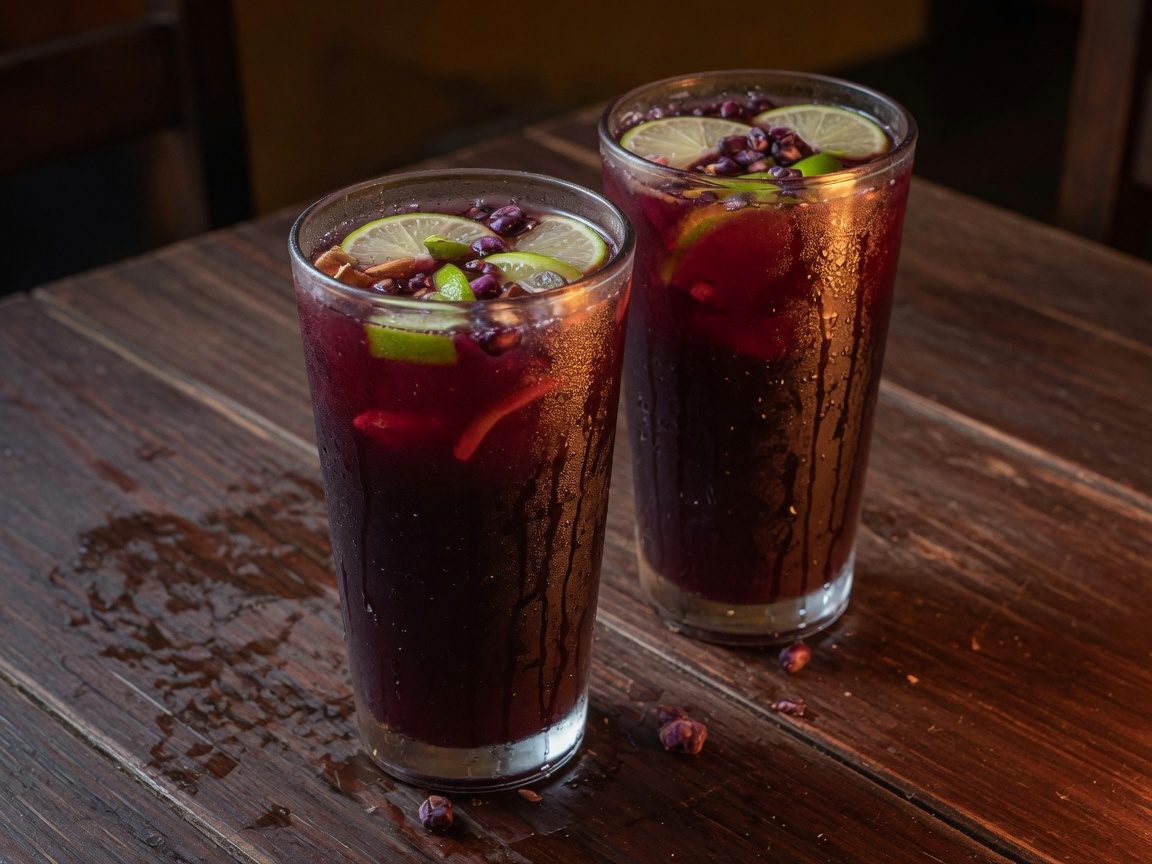 Chicha morada en Restaurante Jhony